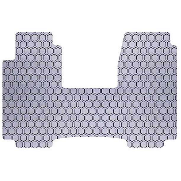 Custom Fit Auto Floor Mats for Select Jeep Grand Cherokee Models Intro-Tech JP-173F-RT-B HexoMats Front Row 2 pc Black Rubber-Like Compound